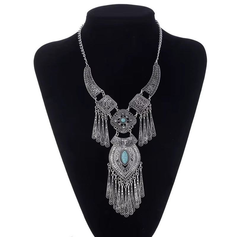 LOVBEAFAS Fashion Bohemian Choker Collar Necklace