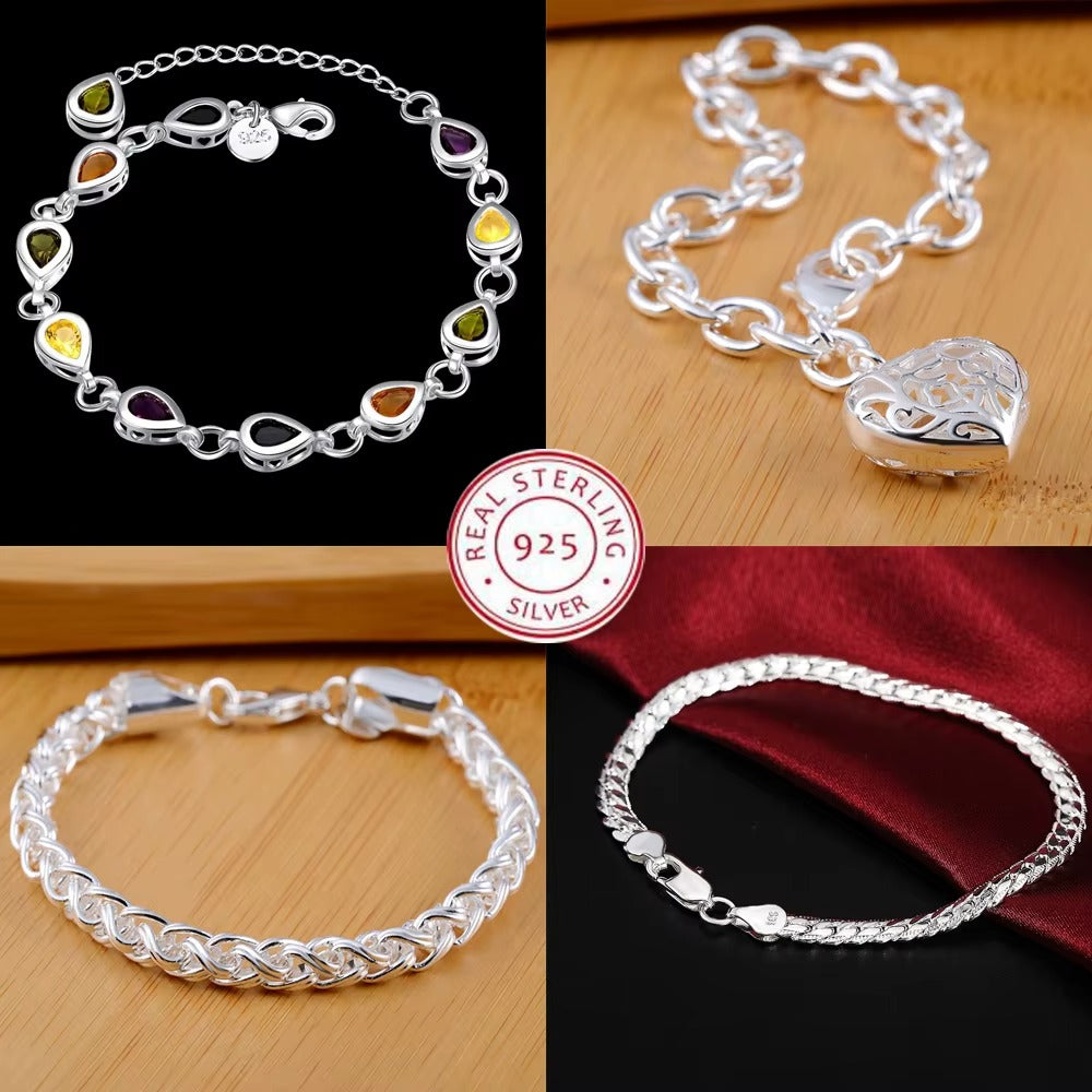 Fashion charm 925 Sterling Silver Bracelet