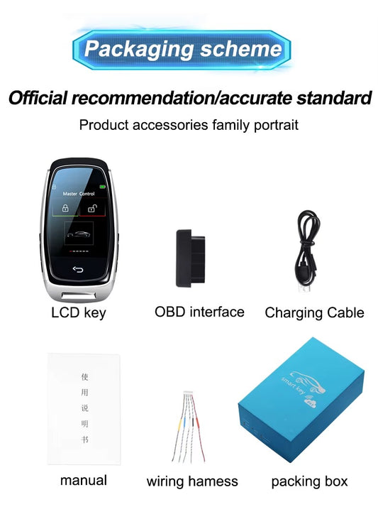 CF920 Modified Universal Remote Display Smart LCD Key