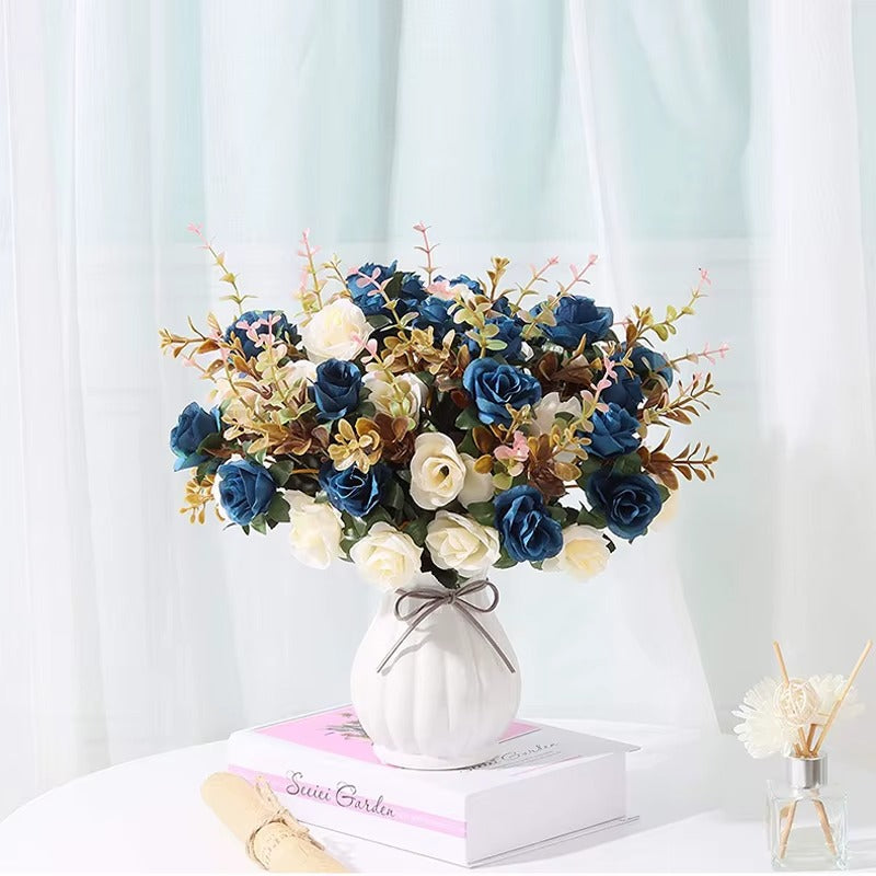12 Heads Rose Artificial Flowers