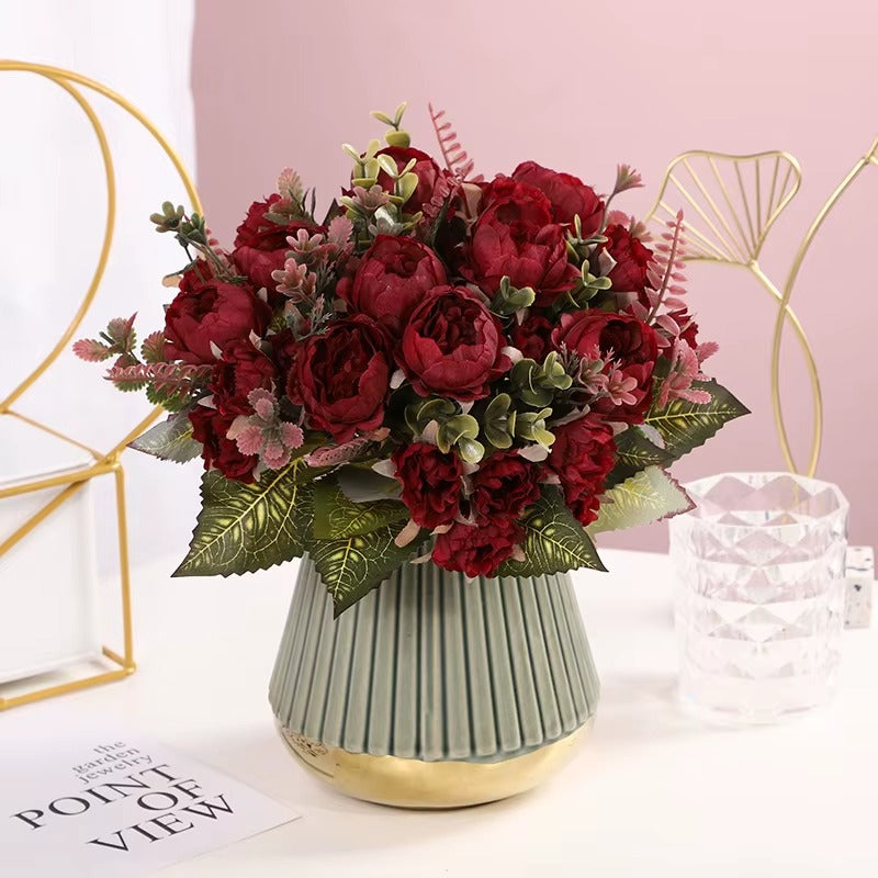 Artificial Peonies Silk Peony Flowers