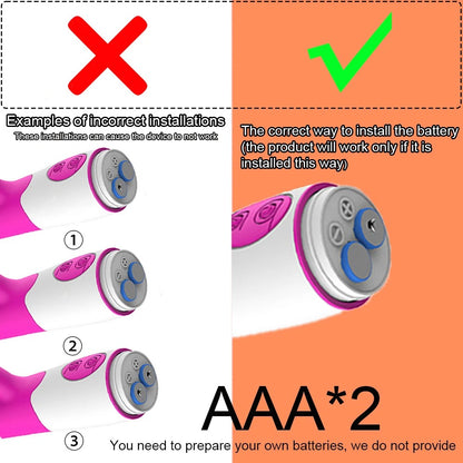 1 pc 30 Frequency Vibrating Sex Toy