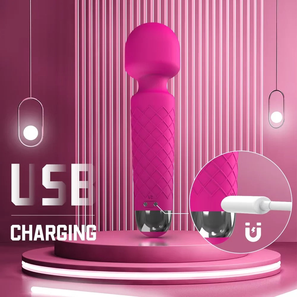 Redshark Clitoral Vibrator Wand Magic Massager