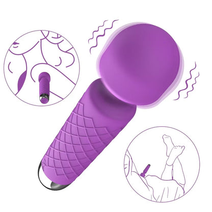 Redshark Clitoral Vibrator Wand Magic Massager