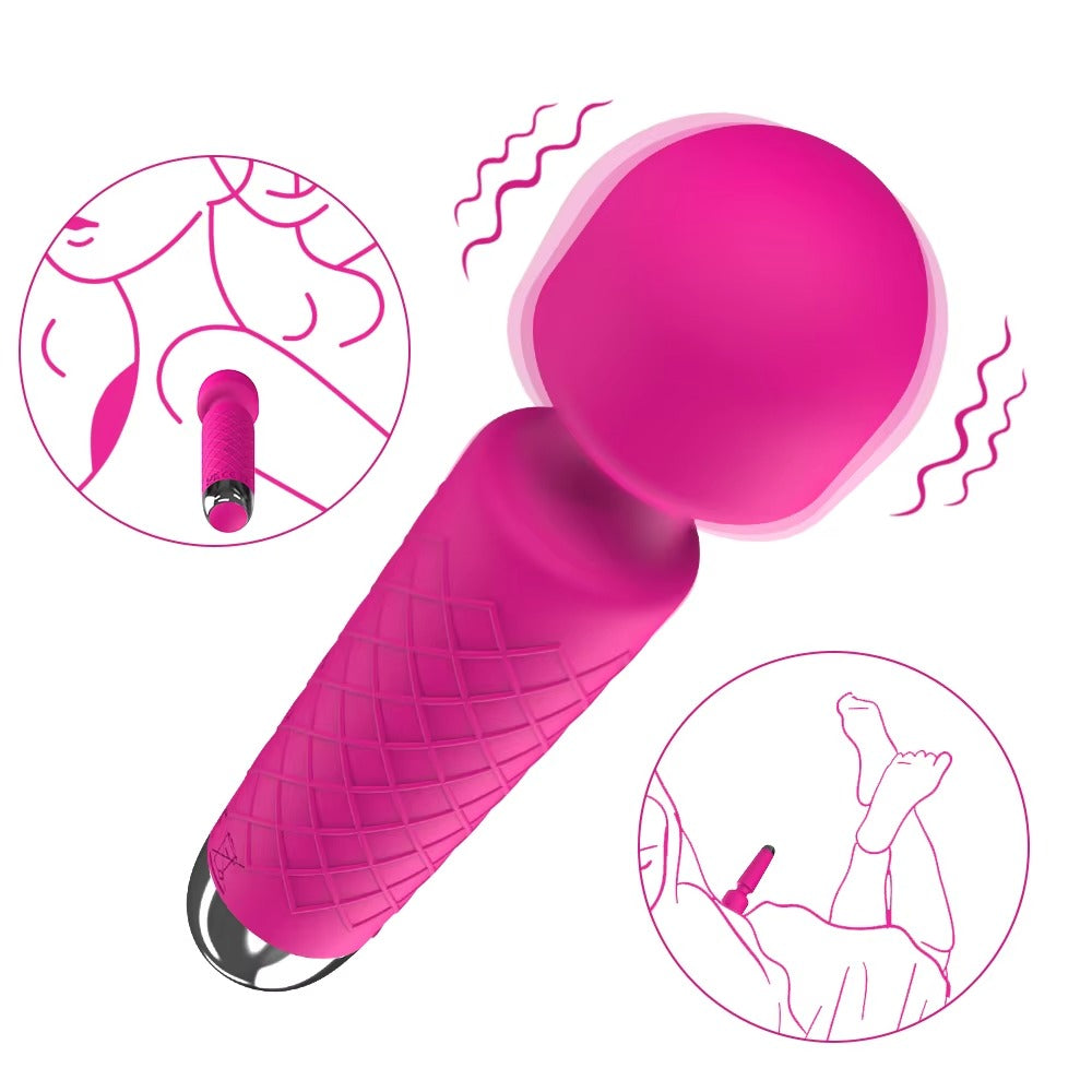 Redshark Clitoral Vibrator Wand Magic Massager