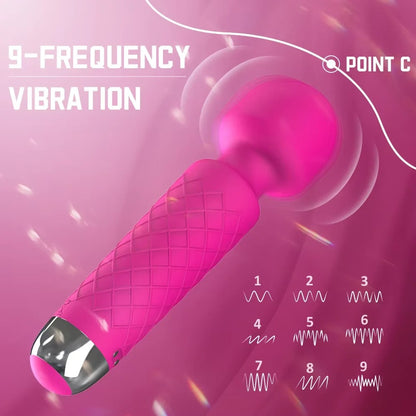 Redshark Clitoral Vibrator Wand Magic Massager
