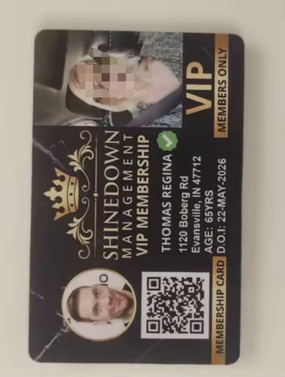 Membership Card PVC