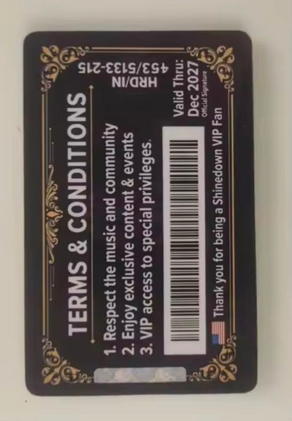 Membership Card PVC
