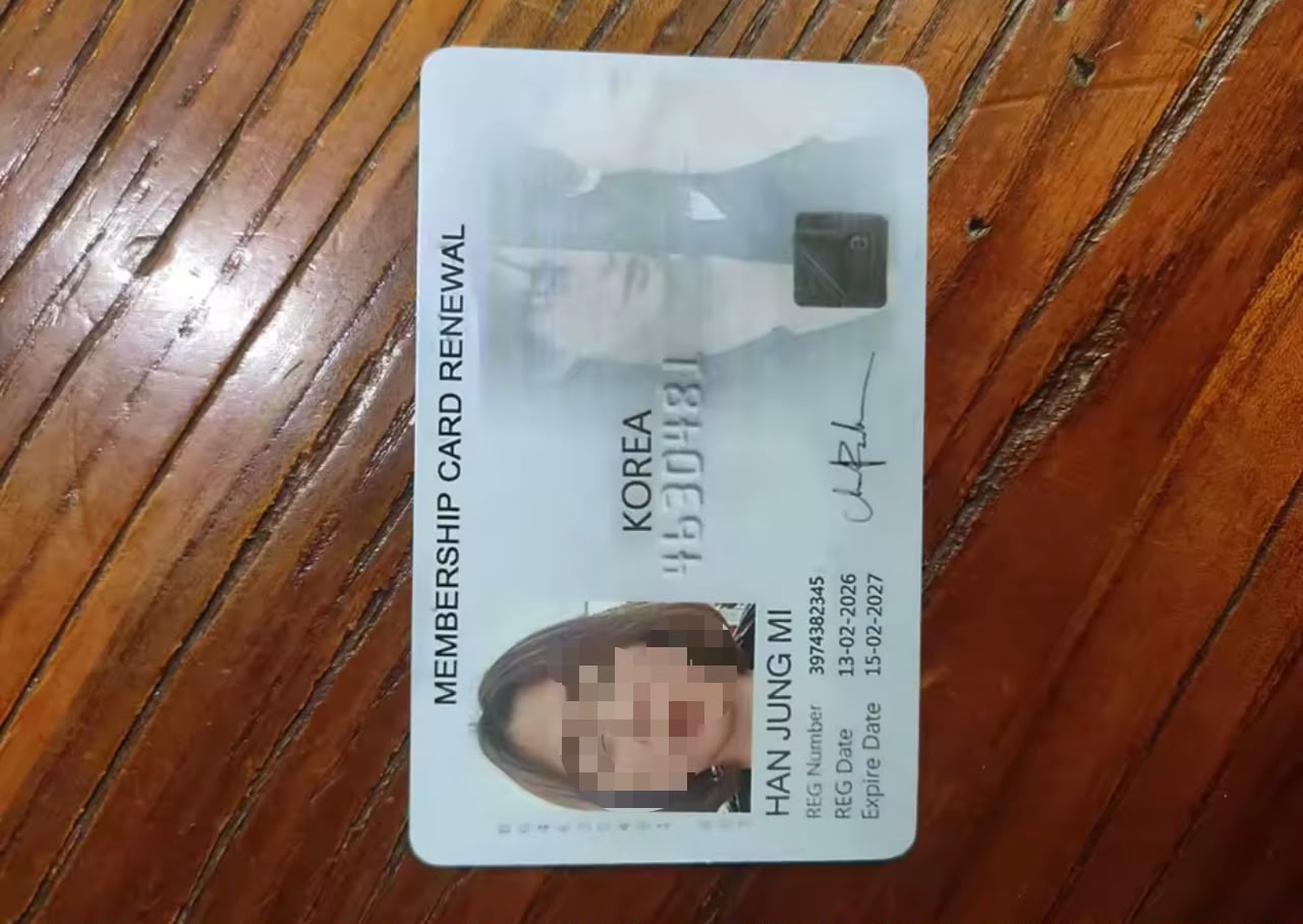 Membership Card PVC