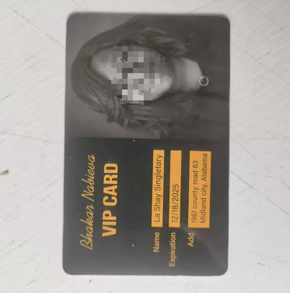 Membership Card PVC