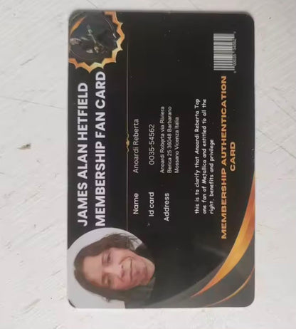 Membership Card PVC