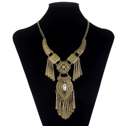 LOVBEAFAS Fashion Bohemian Choker Collar Necklace
