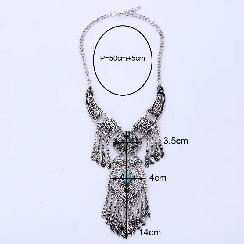 LOVBEAFAS Fashion Bohemian Choker Collar Necklace