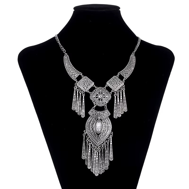 LOVBEAFAS Fashion Bohemian Choker Collar Necklace