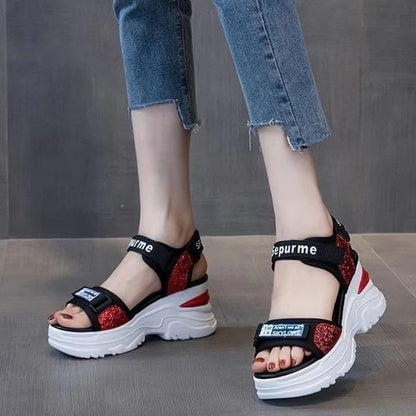 Women's High Heels Sports Beach Sandals