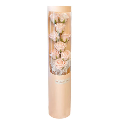 Valentine'S Day Artificial Flower Rose Soap Bouquet