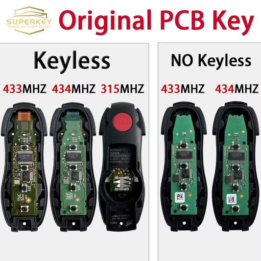 SUPERKEY Original PCB For Porsche