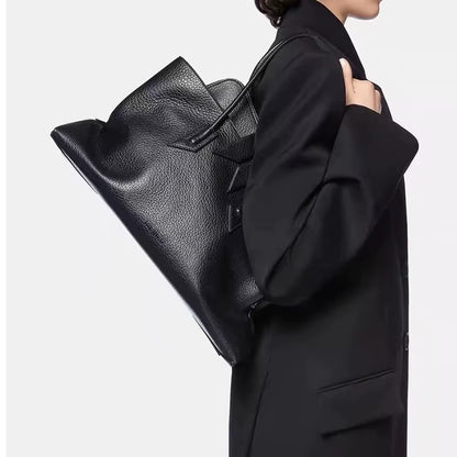 Special Geometric Layered Commuter Briefcase Retro Tote