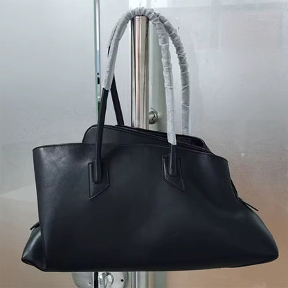 Special Geometric Layered Commuter Briefcase Retro Tote