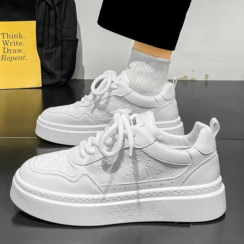 New Korean Version Printed Men Skateboarding Shoes
