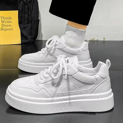 New Korean Version Printed Men Skateboarding Shoes