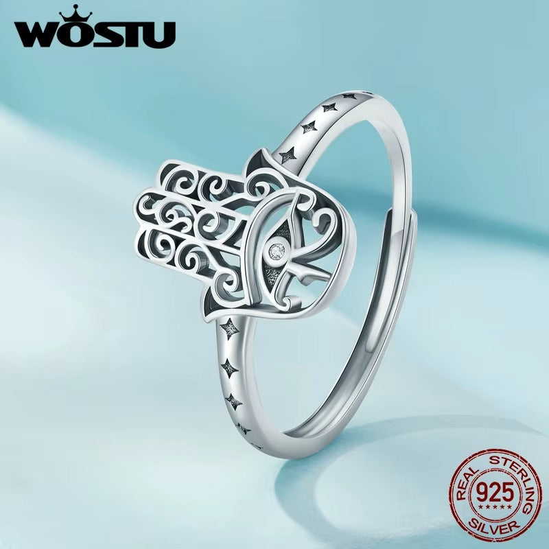 WOSTU Original 925 Sterling Silver Anchor
