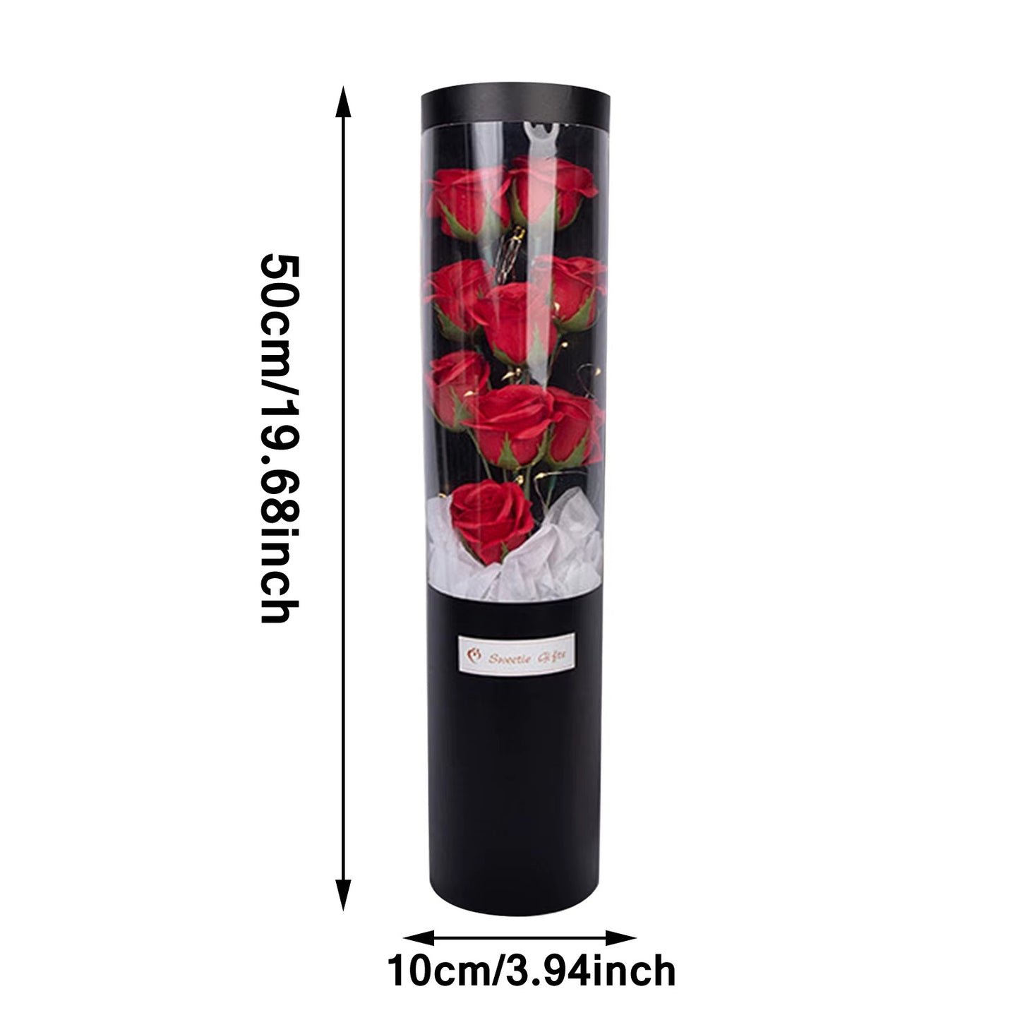Valentine'S Day Artificial Flower Rose Soap Bouquet