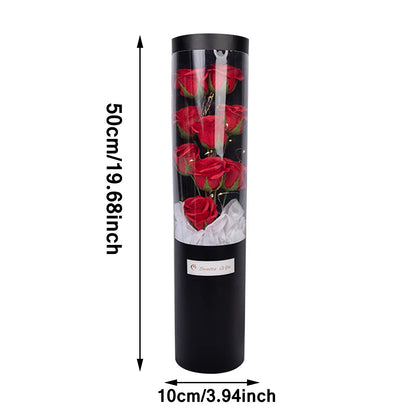 Valentine'S Day Artificial Flower Rose Soap Bouquet