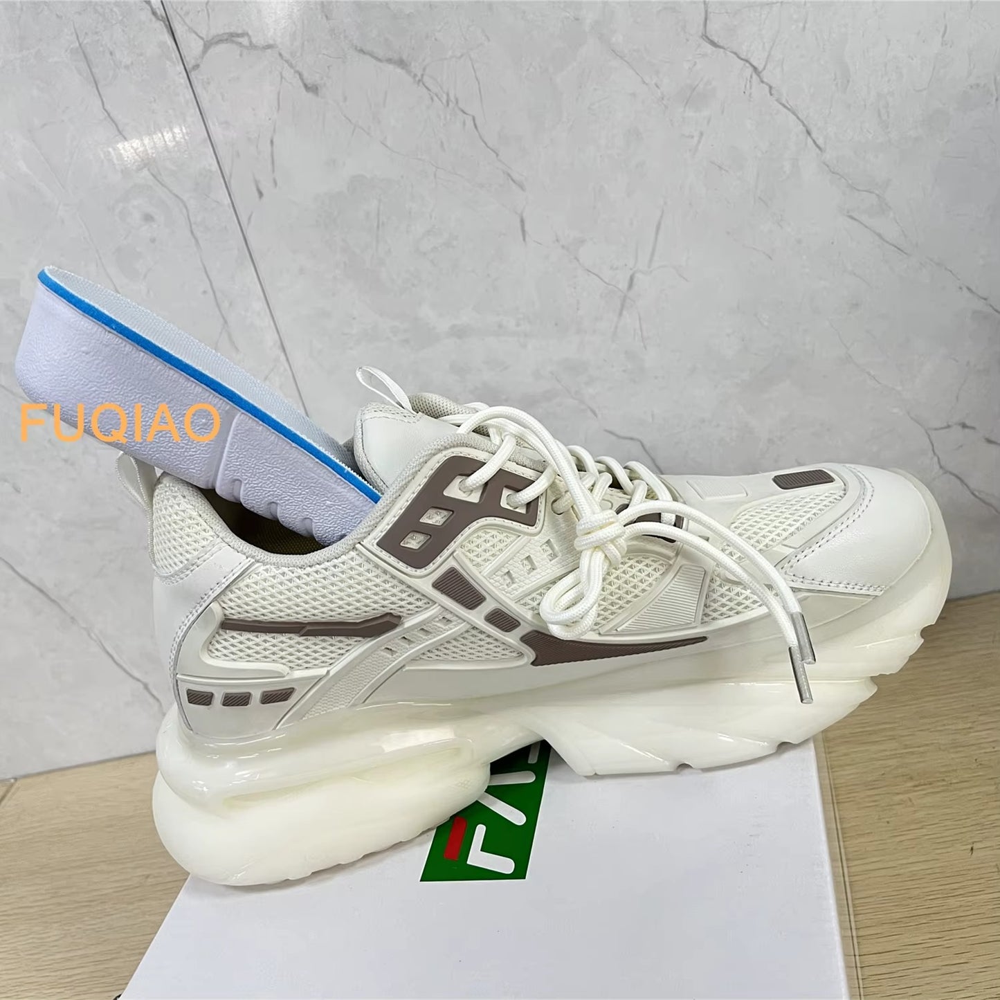 Hidden Heels Increase Insole 8CM Unisex Lift Sneaker