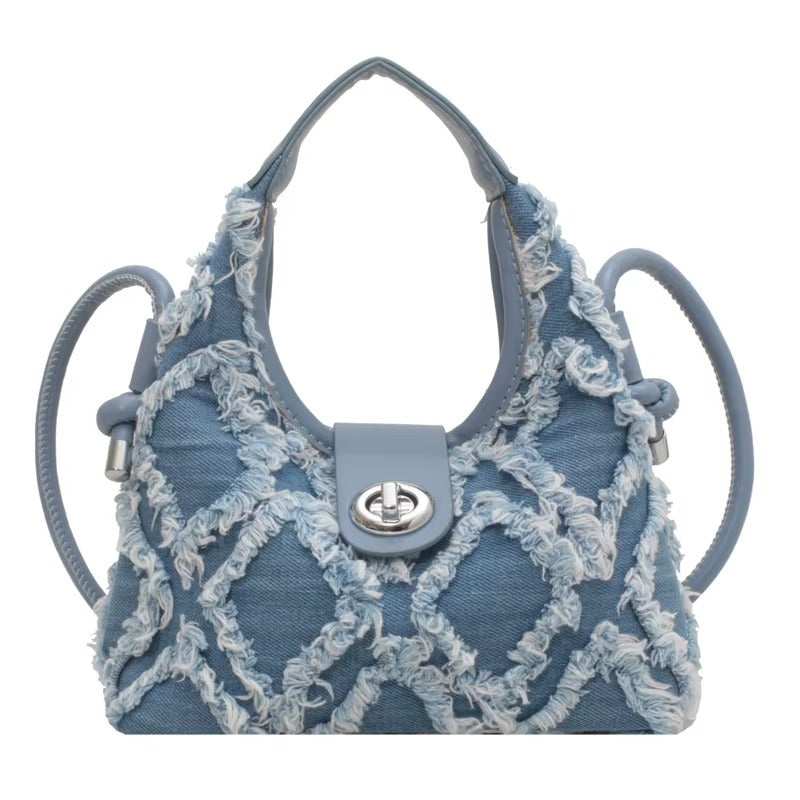 LEFTSIDE Soft Fabric Trend Small Shoulder Crossbody Bags