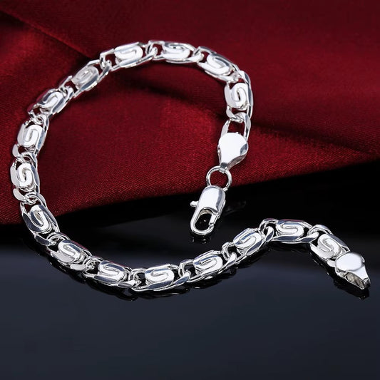 Fashion charm 925 Sterling Silver Bracelet