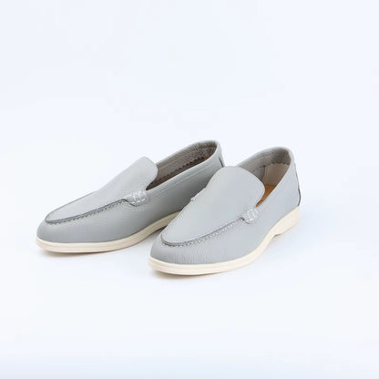 Man Shoes Loafers Adult Rubber Women Stitching