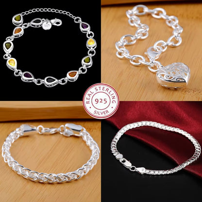 Fashion charm 925 Sterling Silver Bracelet