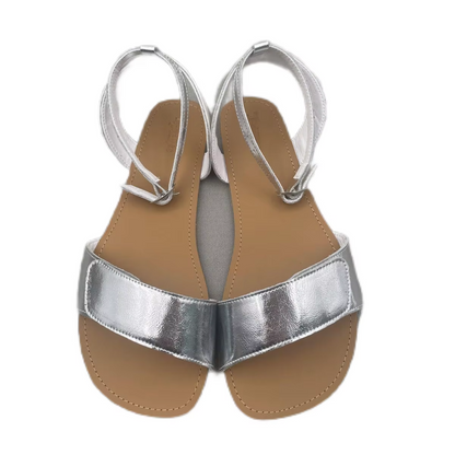 Tipsietoes 2025 Summer Barefoot Leather Flat Sandals