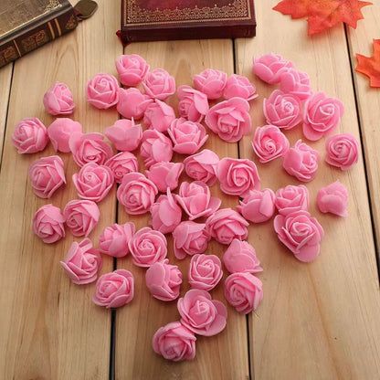 Rose Teddy Bear 3cm Christmas Decoration