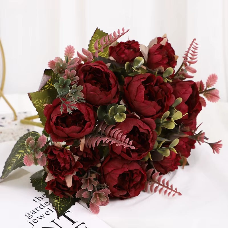Artificial Peonies Silk Peony Flowers