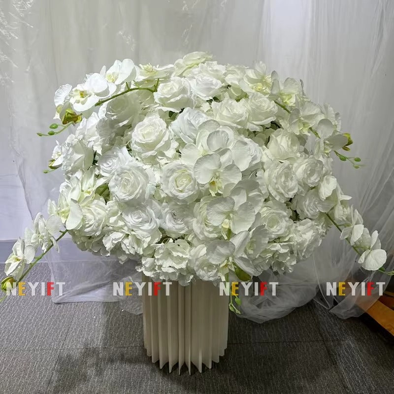80/70/60/40cm White Large Flower Ball