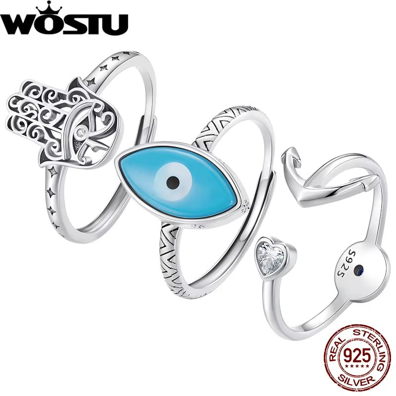 WOSTU Original 925 Sterling Silver Anchor
