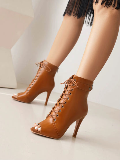 Summer Party Outdoor Boots Sexy stilettos High Heels