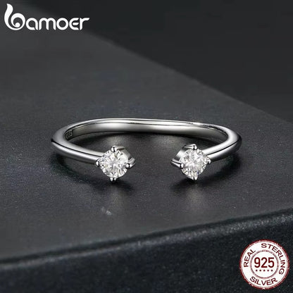 Diamond Adjustable Ring 18KGold Plated Luxury Jewelry