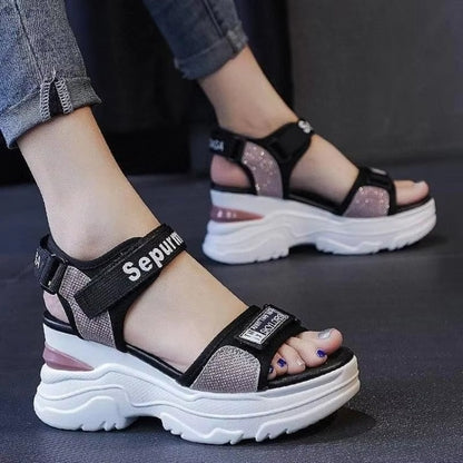 Women's High Heels Sports Beach Sandals