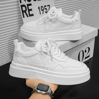 New Korean Version Printed Men Skateboarding Shoes