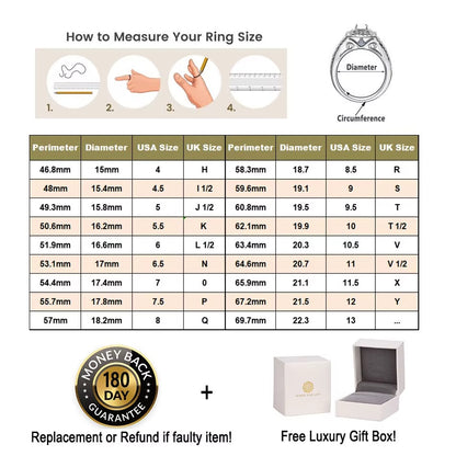 Silver Adjustable Enhancer Wedding Rings for Engagement
