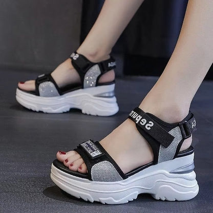 Women's High Heels Sports Beach Sandals
