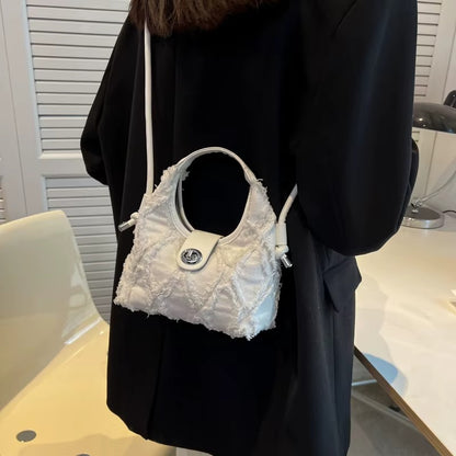 LEFTSIDE Soft Fabric Trend Small Shoulder Crossbody Bags