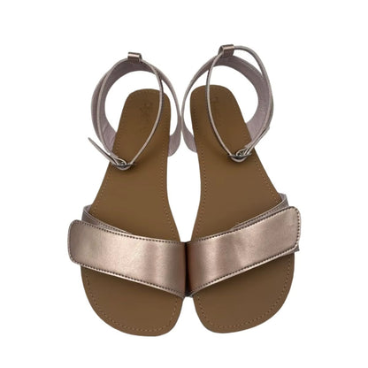 Tipsietoes 2025 Summer Barefoot Leather Flat Sandals
