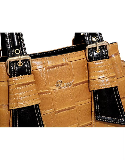 quality woven leather handbag