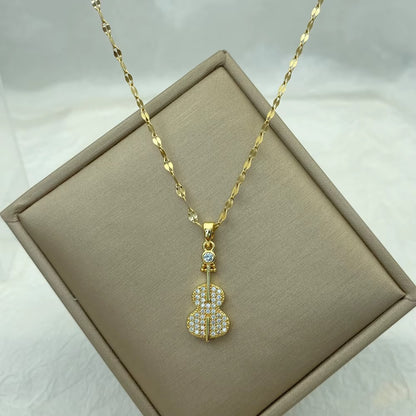 Violin Pendant Necklace