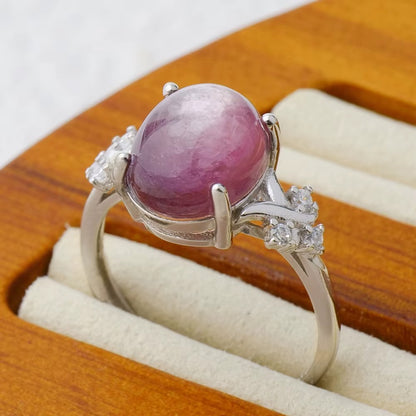 Adjustable 925 sterling silver ring for women