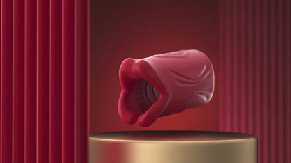 360° Wrapped Mouth Male Masturbator Vibrator